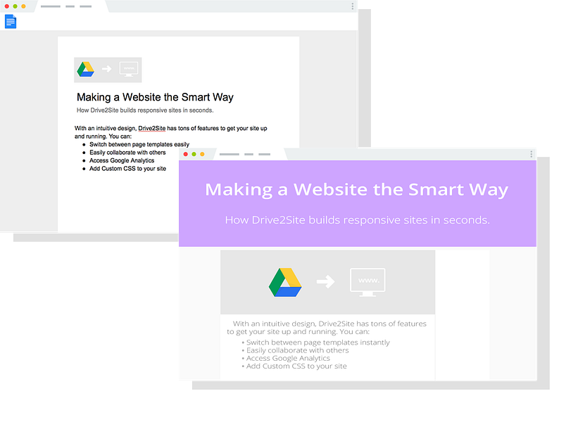 Drive2Site