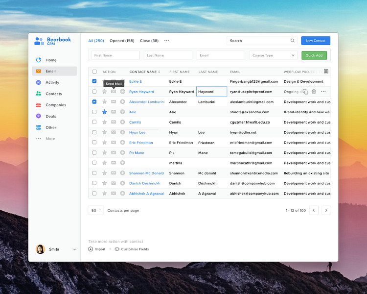 Bearbook CRM