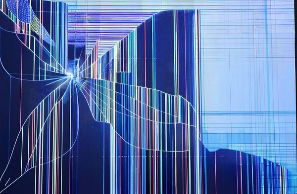 Illustration of a person wearing headphones and a hoodie, sitting cross-legged on a laptop, with coffee cups and plants around.