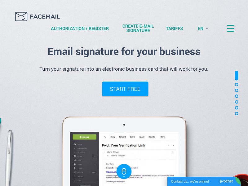 Facemail