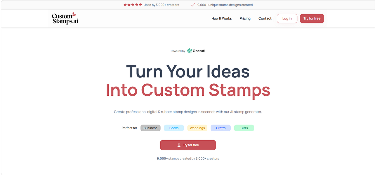 Custom Stamps AI