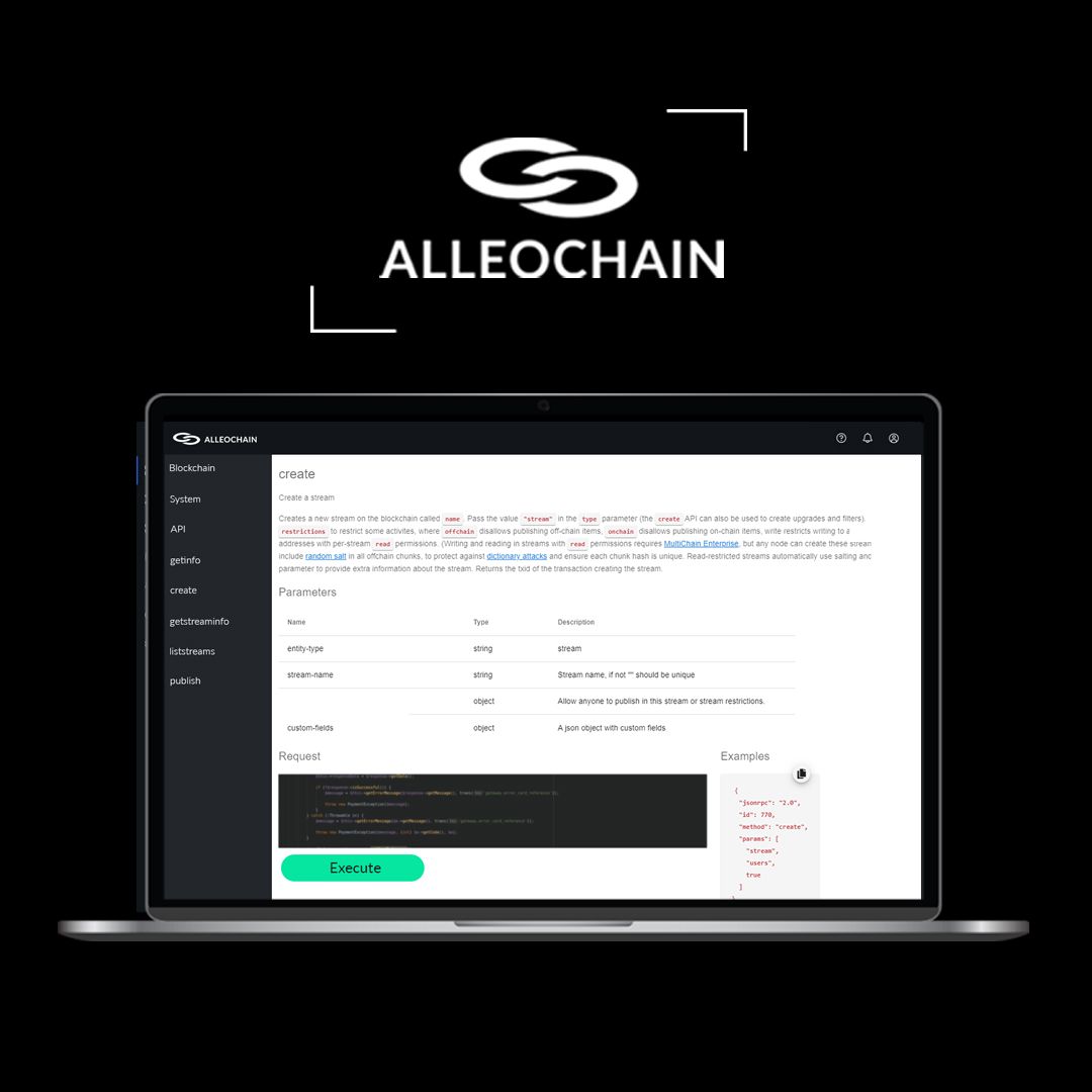 alleochain.io logo