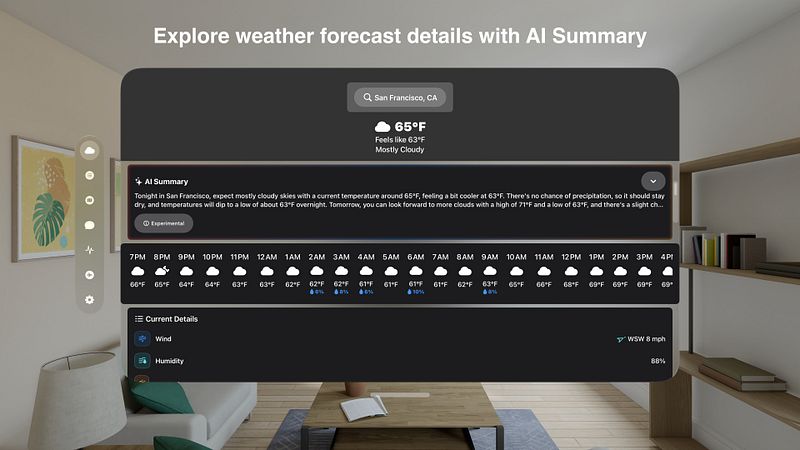 Screenshot of WeatherAI - Forecast & Radar