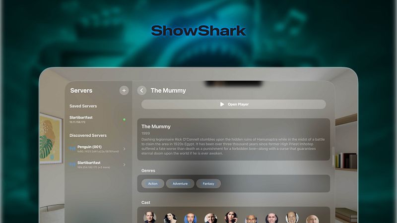 Screenshot of ShowShark: Stream Your Media