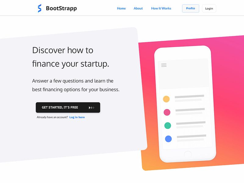 Bootstrapp