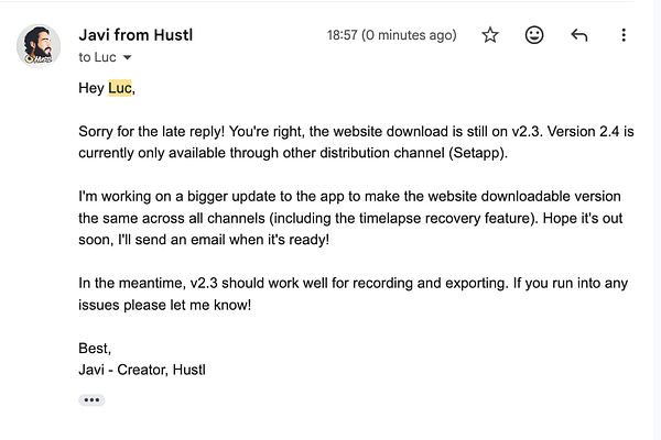 Screenshot of Setapp interface showing a Mac app named TooSee with options for subscription plans and payment details.