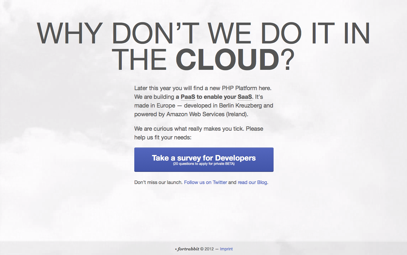 fortrabbit: PHP-as-a-Service | BetaList