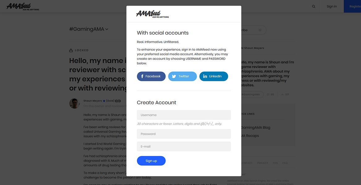 AMAfeed