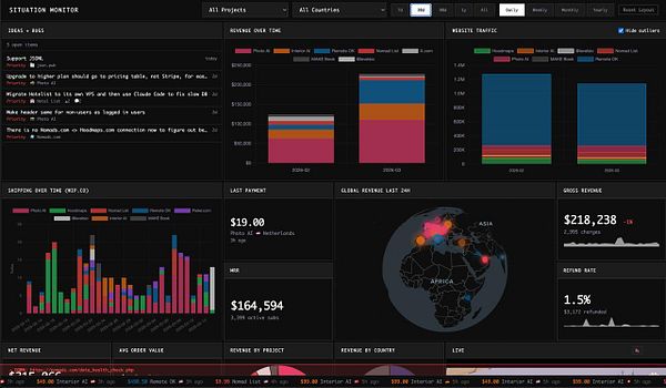 Screenshot of a webpage titled 'Ideas & bugs' on ideasandbugs.com showing a list of user-submitted ideas and bugs with sorting options and pagination controls.