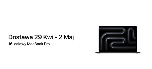 A sleek 16-inch MacBook Pro is displayed against a minimalist white background.
