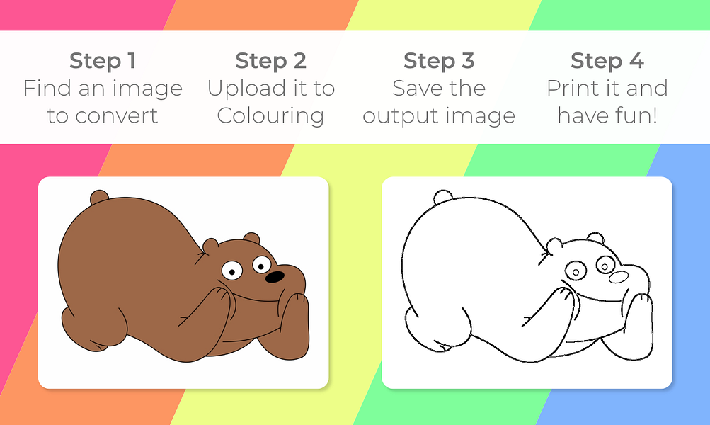 Colouring: Create colouring images from any image | BetaList