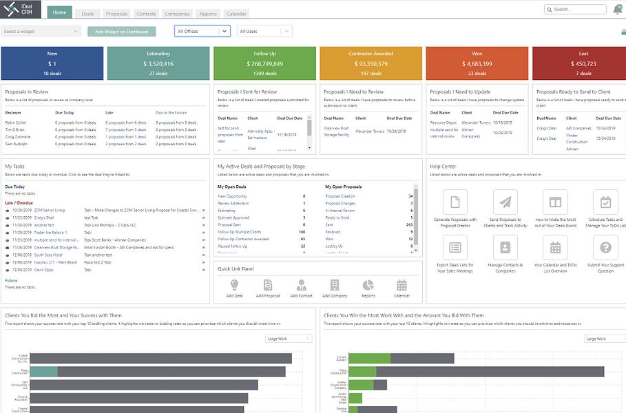 iDeal CRM for Contractors