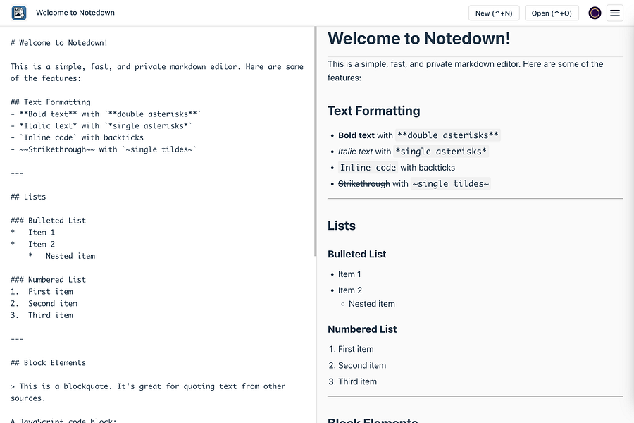 Notedown: Windows Notepad with markdown, images, | BetaList
