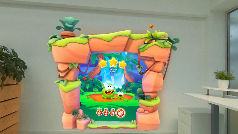 Screenshot of Cut the Rope 3