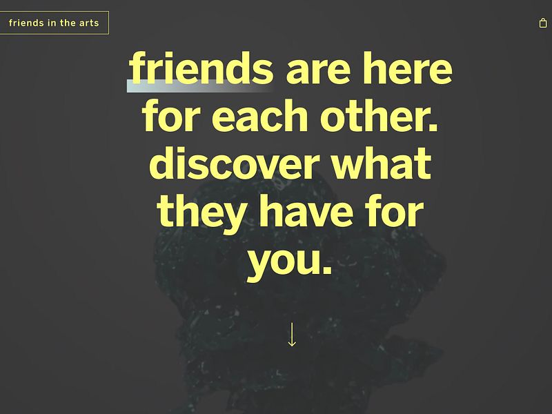 friends in the arts