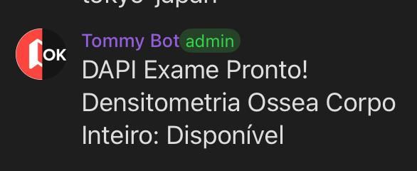 A detailed health biomarker chart showing DEXA scan results for a patient, including body composition percentages, fat distribution, and bone density metrics.