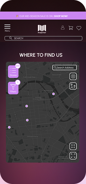 Mapular Custom Store Locator