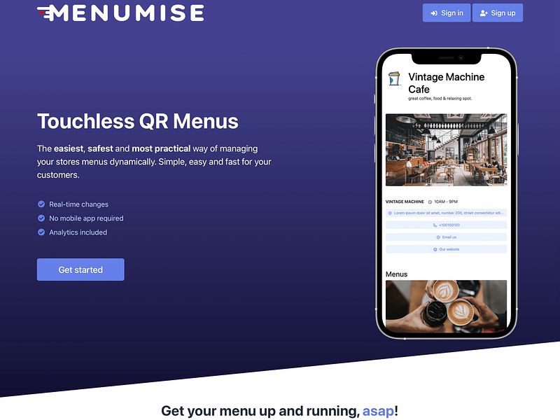 Menumise