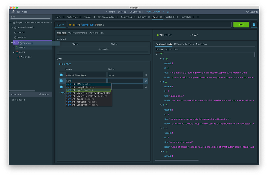 TestMace