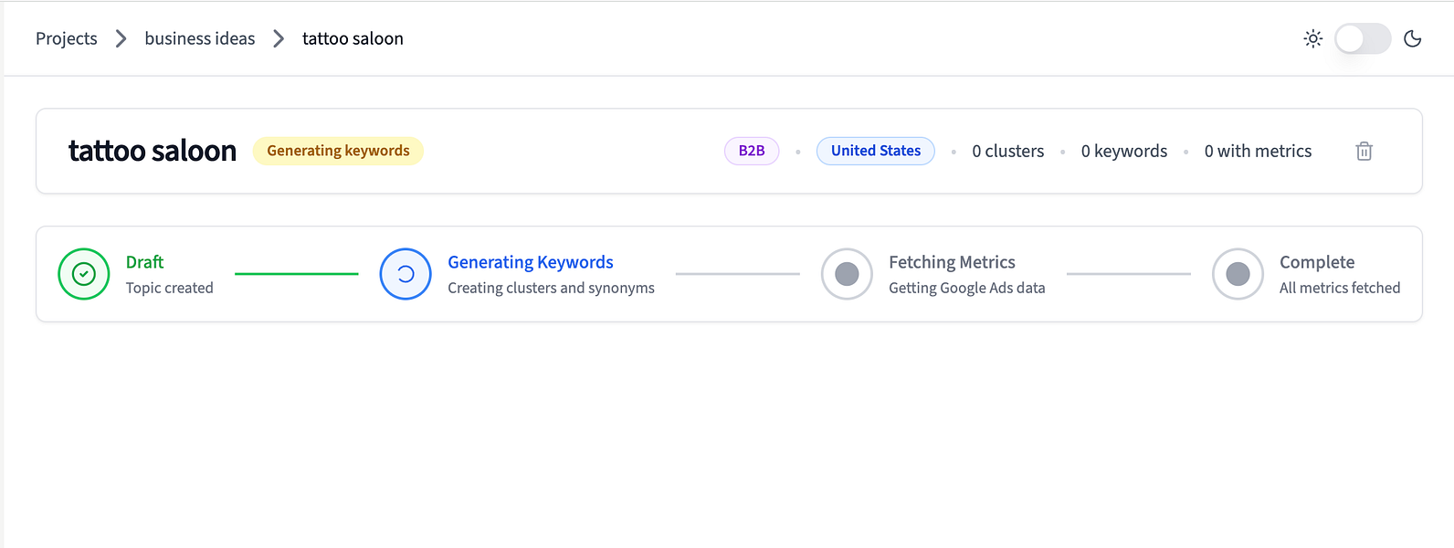 BrightKeyword