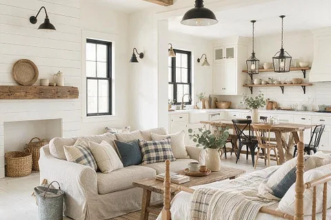 A room in the Farmhouse style