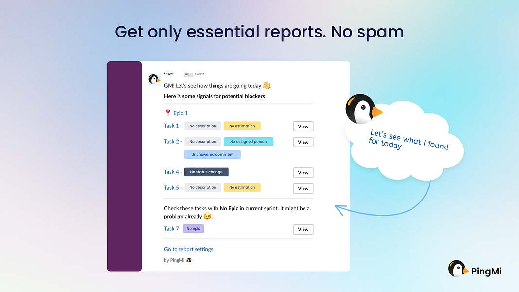 Agile Signals for Jira