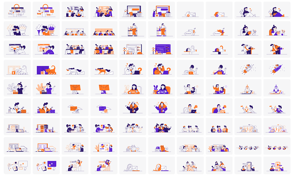 Whoooa! Illustrations