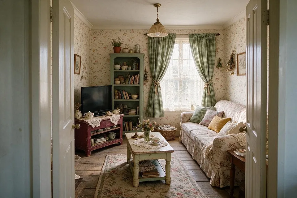 A room redesigned with Room AI