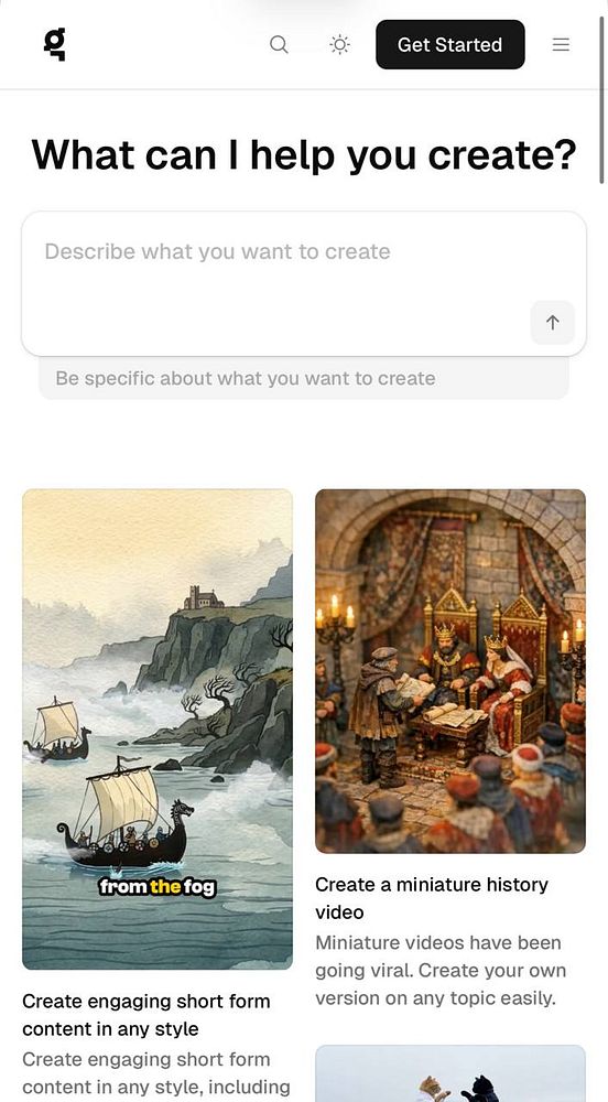 Hand holding smartphone displaying a white app screen and a pair of headphones on a table.