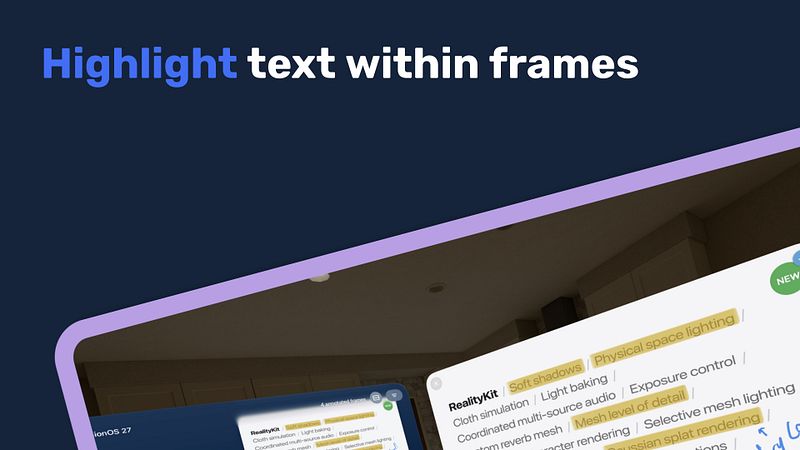 Screenshot of Reframe: Video Annotation