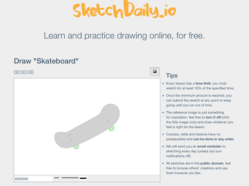SketchDaily.io