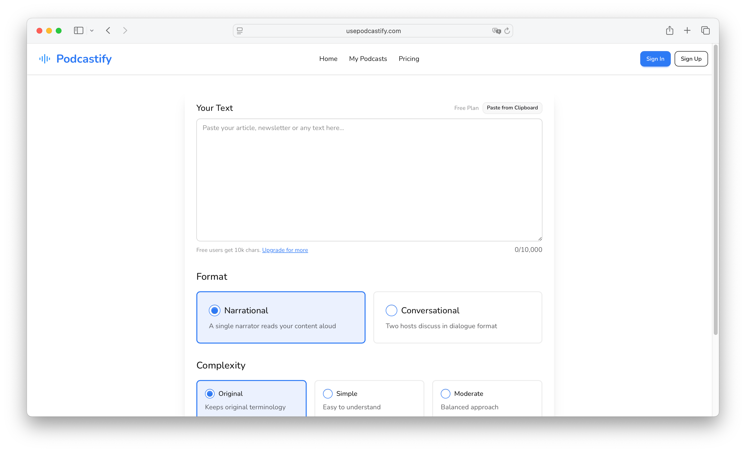 Podcastify Convert Newsletters And Articles Into Podcasts BetaList