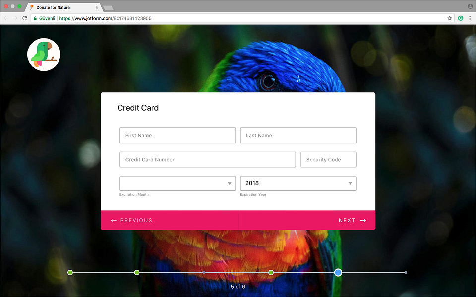 JotForm Cards