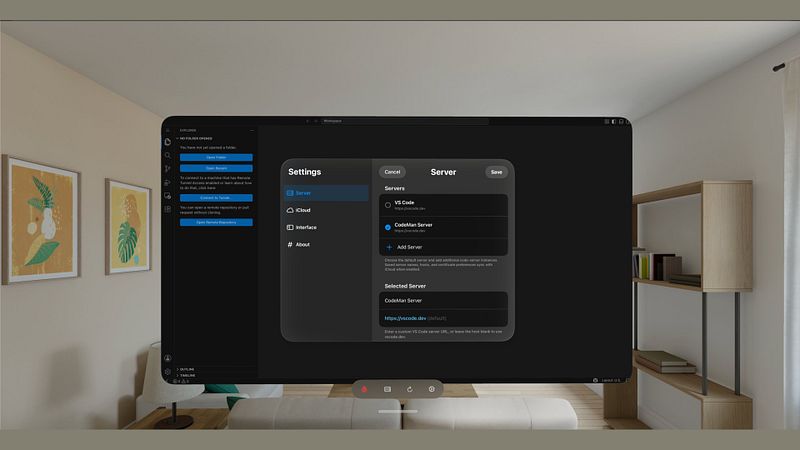 Screenshot of CodeMan - VSCode