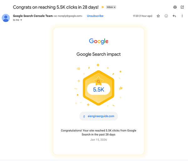 A close-up photo of a baby smiling and looking up.