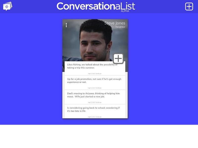 ConversationaList