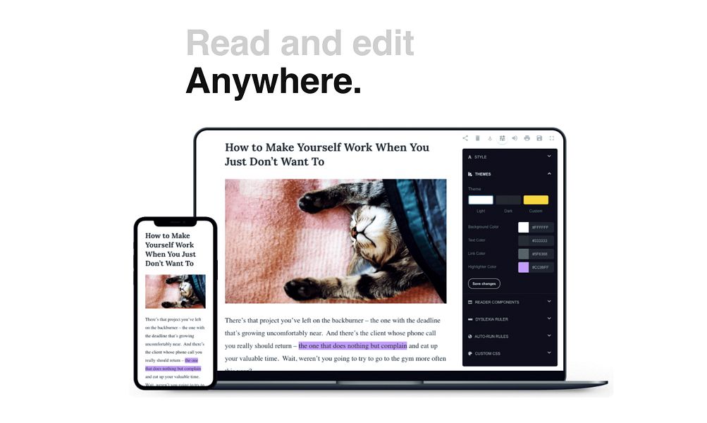Reader Mode Premium