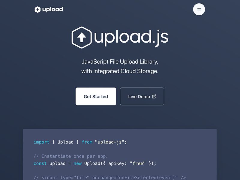 Upload