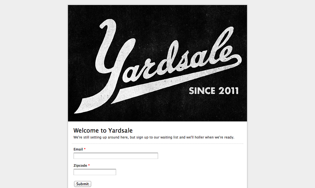 Yardsale