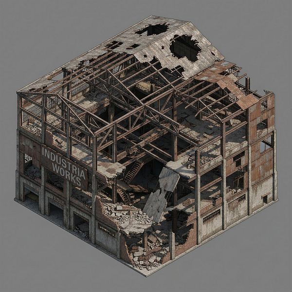 3D abstract digital artwork featuring a central glowing geometric shape with vibrant neon colors and circular patterns.