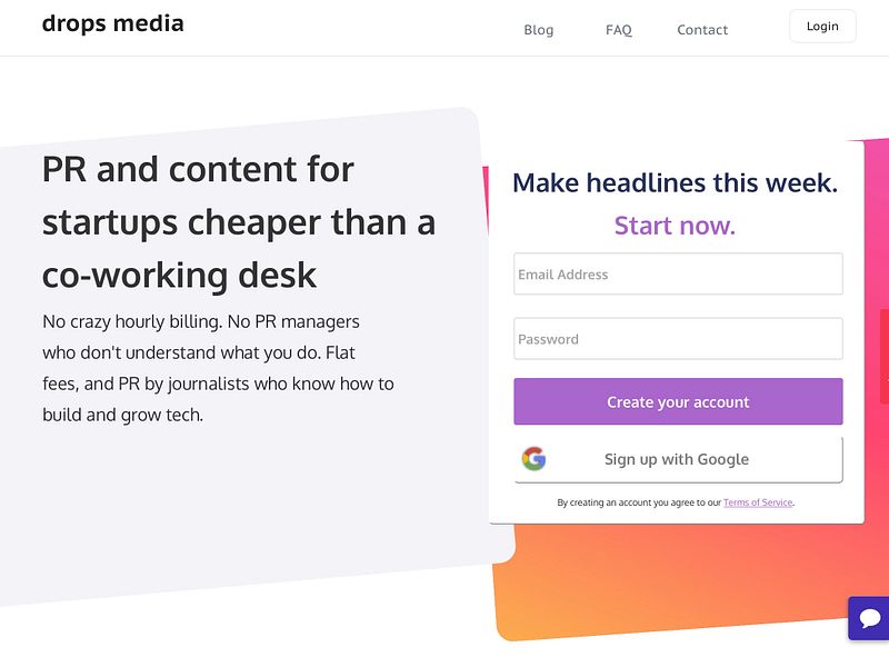 Drops media