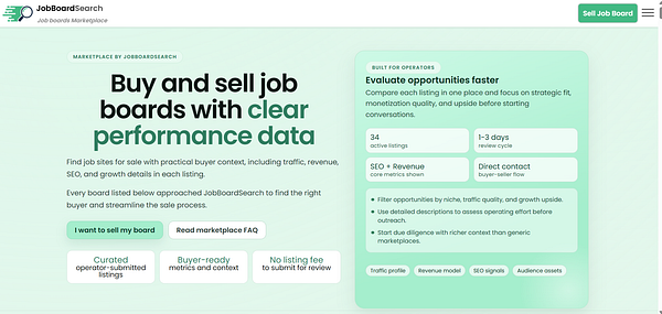 Landing page mockup for a marketplace platform featuring a search hero section with professional and service categories.