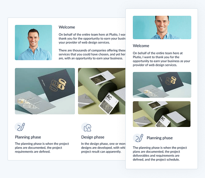 Plutio Design Editor