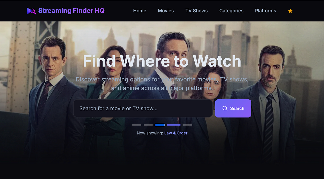 Streaming Finder HQ
