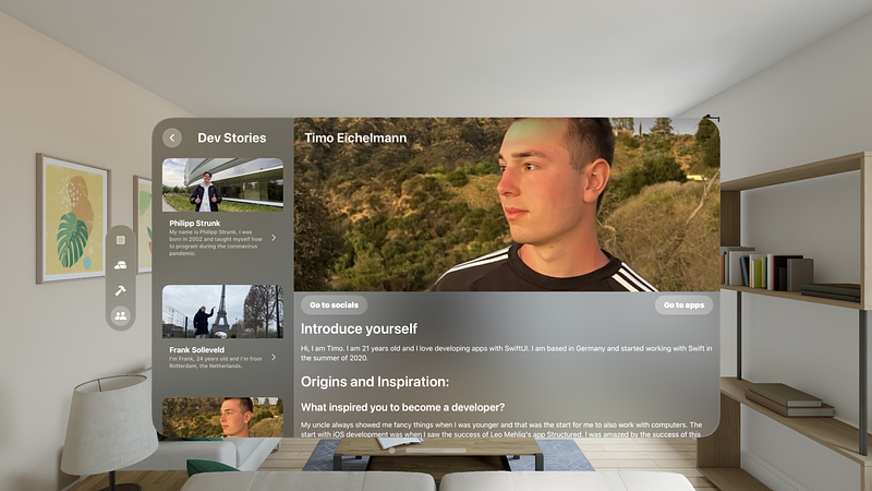 Screenshot of Companion for SwiftUI