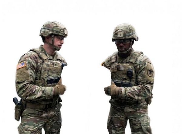 A layered PSD file of a dog's close-up face is displayed in Adobe Photoshop interface showing various image adjustment layers and tools.