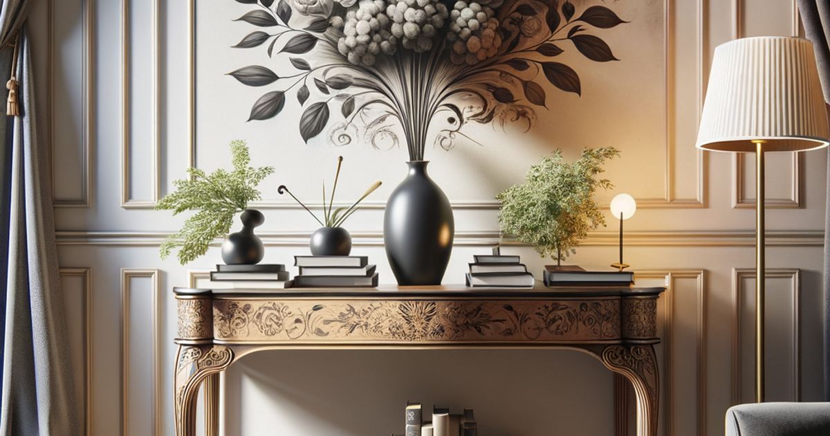 console table interior office