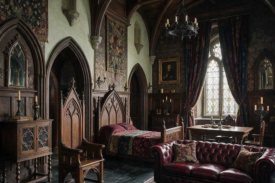 A room in the Gothic style