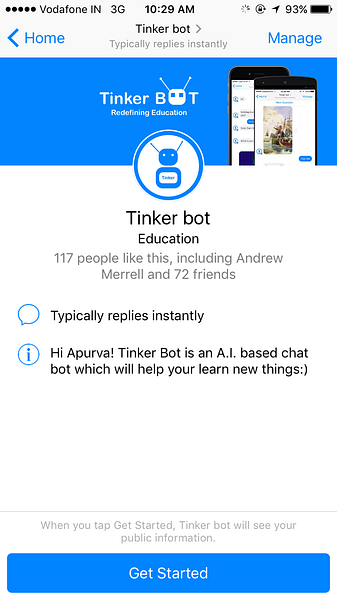 Tinker Bot