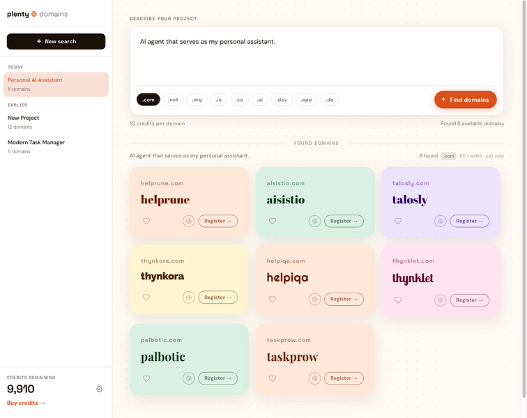 Plenty Domains